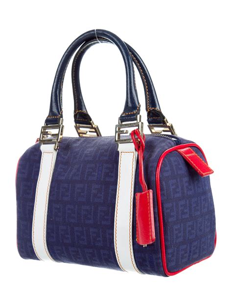 fendi zucchino boston bag|authentic fendi zucca handbags.